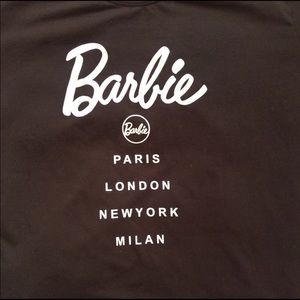 Missguided Tops - Barbie Misguided Tee Missguided Tops - Barbie Misguided Tee
